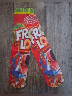 Limited Edition Red Kelloggs Froot Loops Socks